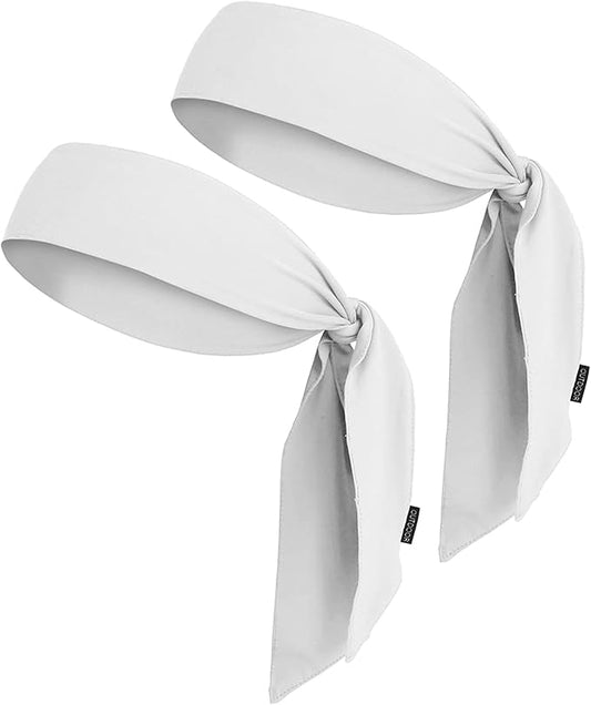 Tie Headband for Women & Men - Ninja Headbands, Head Tie for Running, Basketball, Football & Athletics,Cooling Headband
