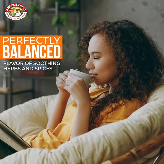 Angel Brand Ginger Tea Bags 25 – Pack of 3 – Ginger Root Tea for, Digestion & Immune Support