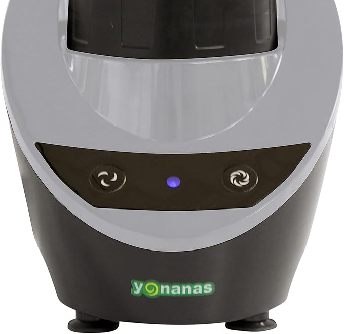 Yonanas Personal Blender with 13.5-Ounce Portable Cup and Drinking Lid for Shakes and Smoothies, BPA Free, 300-Watts, Gray