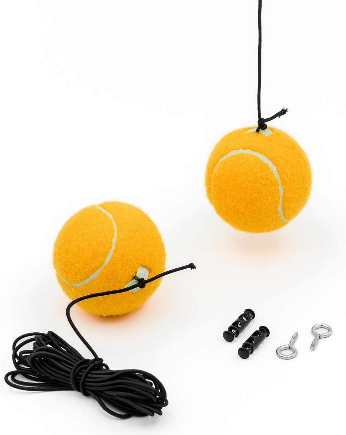 2-Pack Garage Parking Aid Tennis Ball on a String for Garage Parking Precision Parking Guide Garage Car Stop Indicator