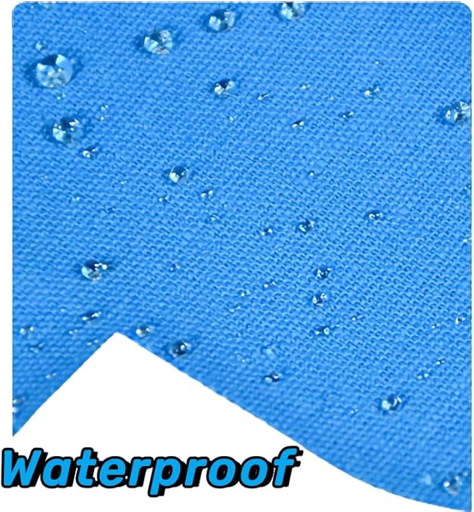 IEADEN Precut Kinesiology Tape for Knees, 20 Pcs - Knee Support & Stability, Knee Pain Relief Athletic Tape - Waterproof & Elastic, Breathable Hypoallergenic Latex-Free Tape, Blue