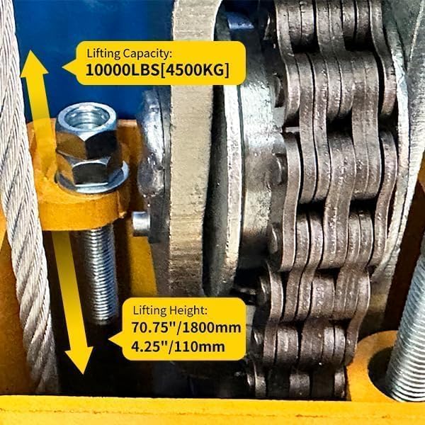 ME 10000lbs 2 Post Lift Car Lift Automotive Lift 2 Post Car Lift Hoist Equipment for Garage Shop Repair