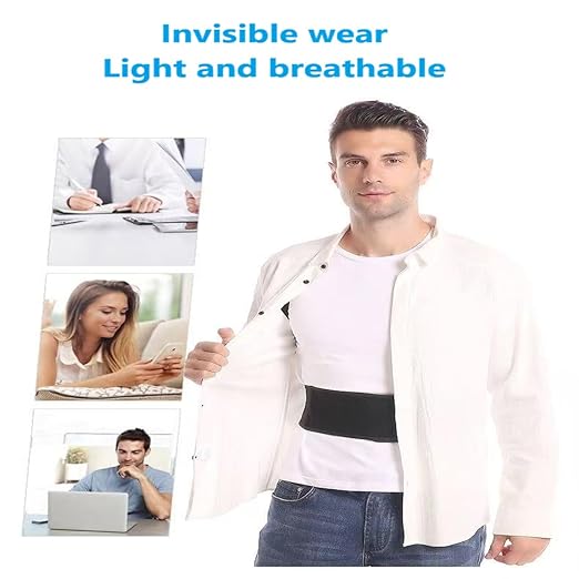 Posture Corrector for Women and Men, Upgraded Full Back Brace Support, Adjustable Shoulder Straightener for Improving Back Posture(L, 35.5"-41.5" Waist)