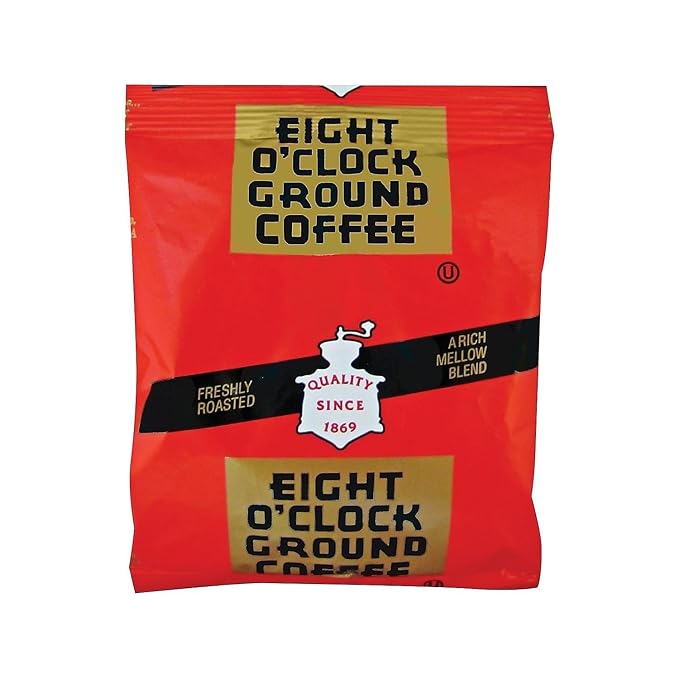 Eight O'Clock 320820 Original Ground Coffee Fraction Packs, 1.5oz, 42/Carton