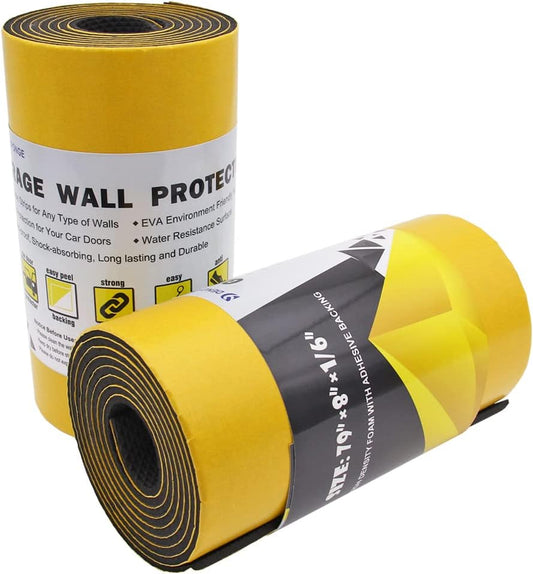 Car Door Protector Bump Body Guard,2 Pack 79"x 8"x 1/6" Foam Garage Wall Protector Waterproof Foam Protector Protecting Your Car Doors