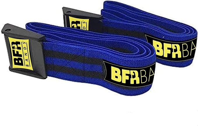 Bands Blood Flow Restriction Bands for Arms Legs & Glutes Extra Wide 2" Straps for Occlusion Training Quick-Release Elastic Strap Ideal for Muscle Growth Without Heavy Weights