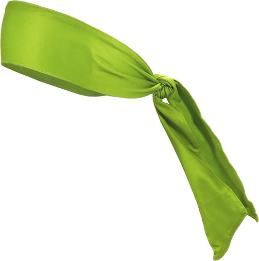 Kenz Laurenz Headbands Tie on Headband for Women Men Running Athletic Hair Head Band Elastic Sports Sweat Basketball Sweatband Stetchy Yoga Workout Sweatbands Adjustable Non-Slip Moisture Wicking