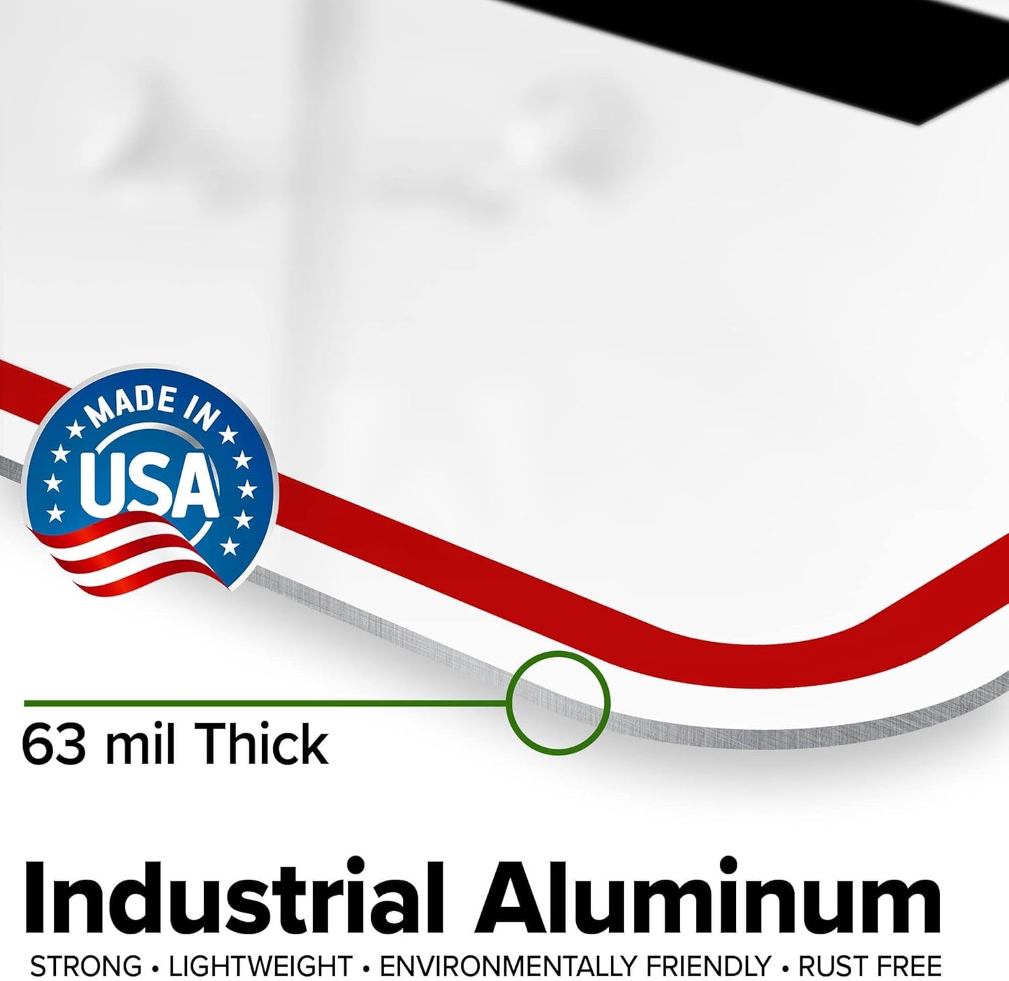 Custom Sign, Custom Sign for Business, Indoor/Outdoor use. 24x30 Inches, Rust Free .063 Aluminum, Fade Resistant, Made in USA by My Sign Center (Header)