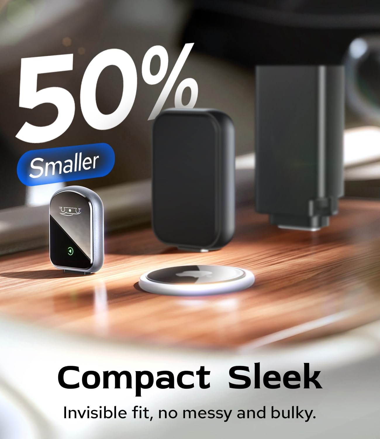 Wireless CarPlay Adapter for Car's with Built-in Wired CarPlay, CarPlay Wireless Dongl Plug and Play Seamless Fast Response Stable Connection