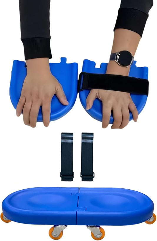 Detachable Multifunction Shoulder Rehab Desk Skateboard, Household Arm Elbow Rehabilitation Assisting Exercise Equipment, 360° Roating pulley for Rotator Cuff Recovery, Improve Flexibility Stretching