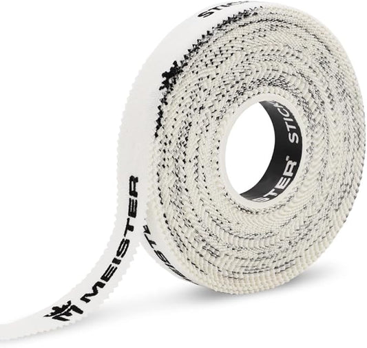 Meister StickElite Professional Porous Athletic Tape for Fingers & Toes - 15yd x 1/2" - White - 2 Rolls