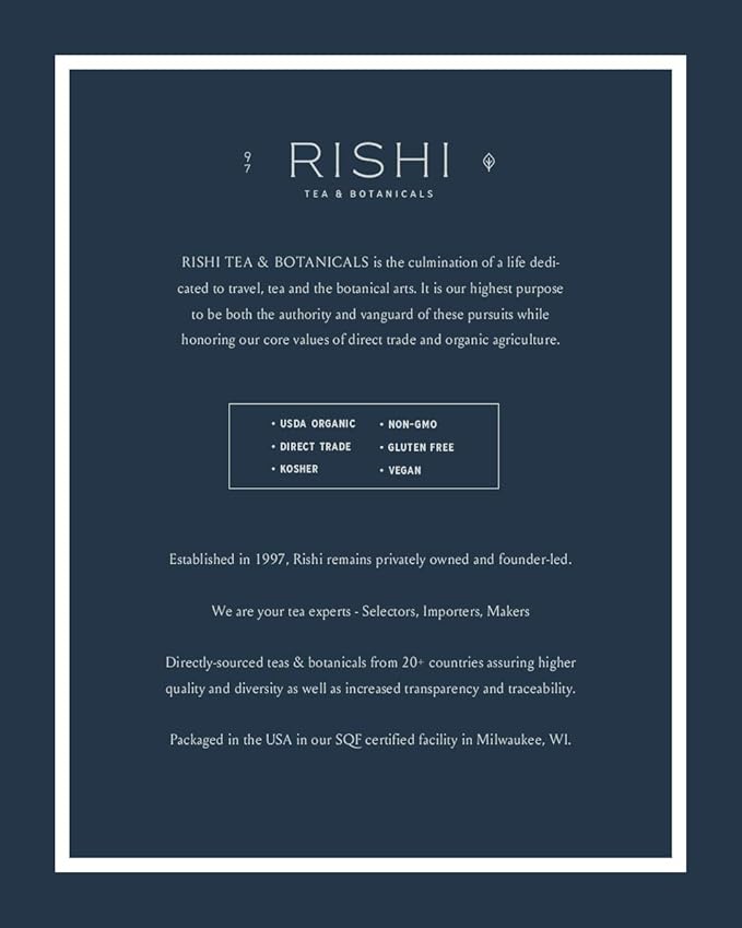 Rishi Tea Grapefruit Quince Sparkling Botanicals Sparkling Water - Organic, Unsweetened, Zero Added Sugar, Caffeine Free, Real Plants, Virtus Botanicals - 12 oz (Pack of 12)