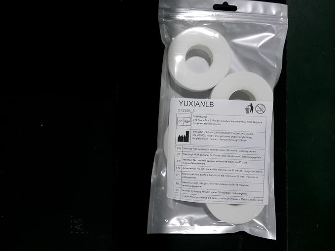 Finger Tapes, 0.5 Inch x 10 Yard White Athletic Tape - Extra Strong Adhesive, 4 Rolls for Sports, Medical & Foot Use - Ideal for Climbing, Basketball, Lifting & BJJ