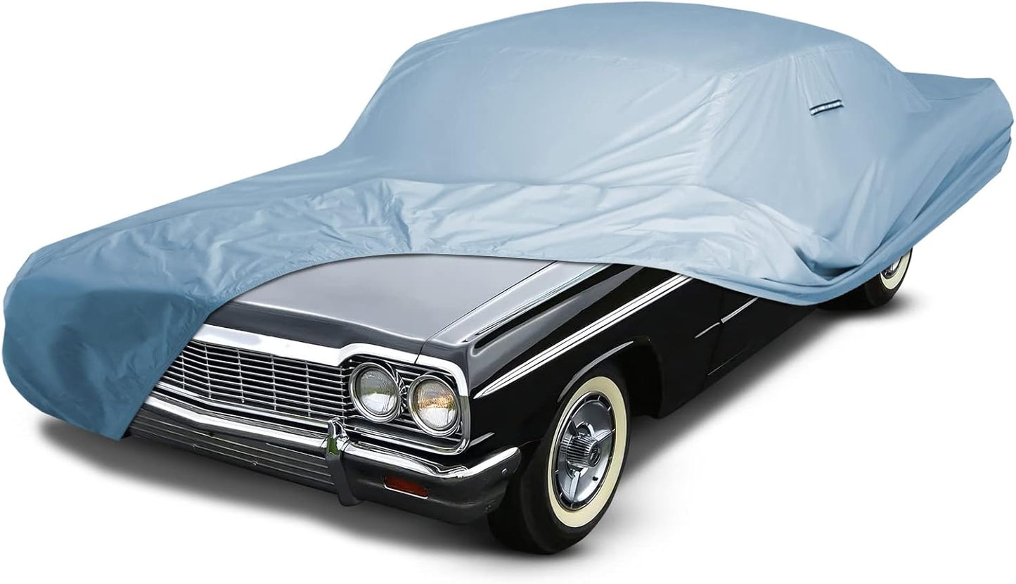 iCarCover Custom Car Cover for Chevy Impala 2-Door, 4-Door, Waterproof All Weather Rain Snow UV Sun Protector Full Exterior Indoor Outdoor Car Cover (Year Fits 1958-1971)