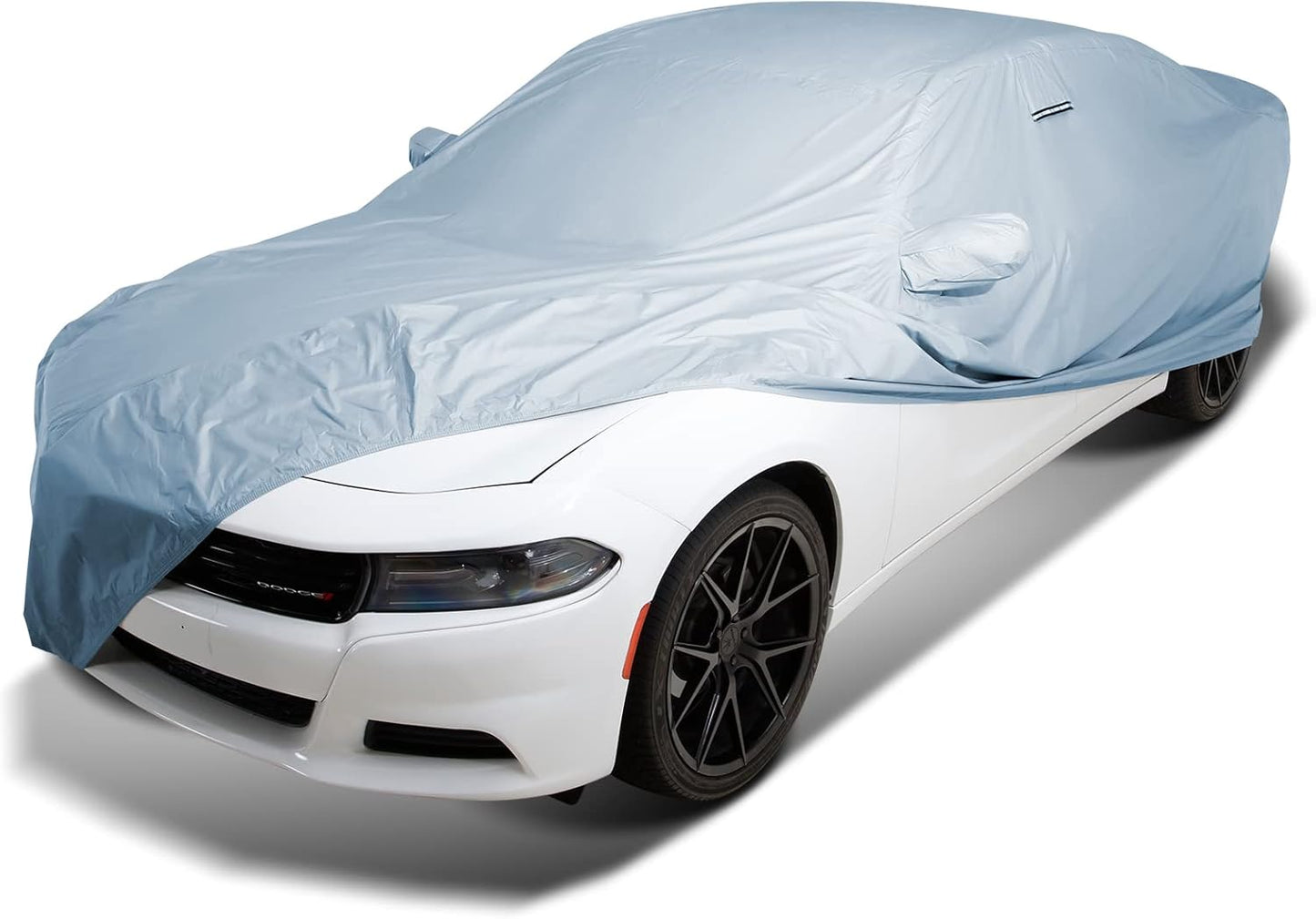 iCarCover Custom Car Cover for 2006-2025 Dodge Charger SXT, GT, Hellcat, Scat Pack, R/T, SE, Daytona, SRT, SRT8 Waterproof All-Weather Rain Snow UV Sun Protector Full Exterior Indoor Outdoor Car Cover