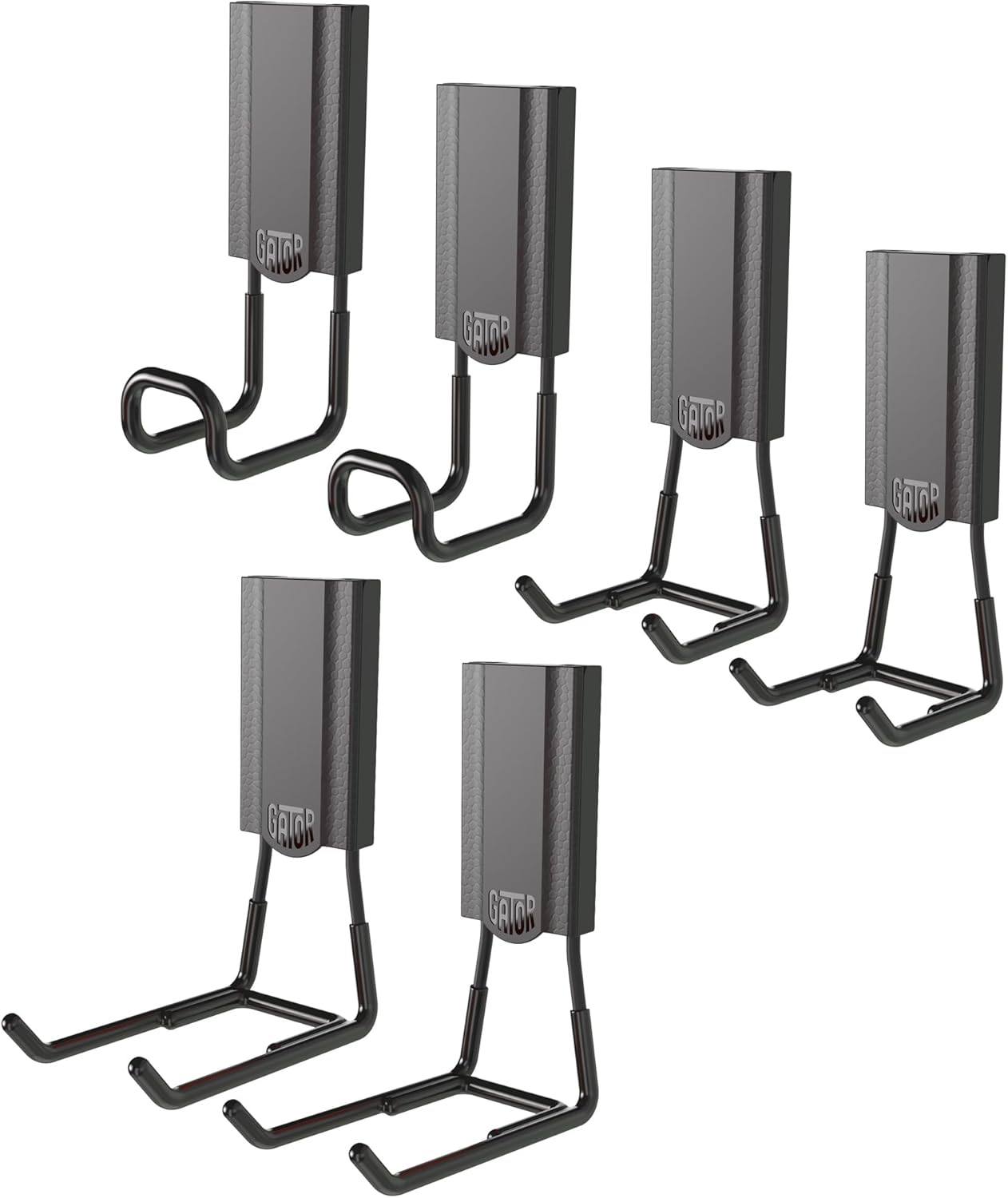 GATOR MAGNETICS Storage Hooks: 6-Pack, The Ultimate Workshop & Garage Storage Systems, Heavy Duty Magnetic Hooks, Sturdy Tool Organization Solutions, 25lb Hold, for All Steel Surfaces 2.5" & 4"