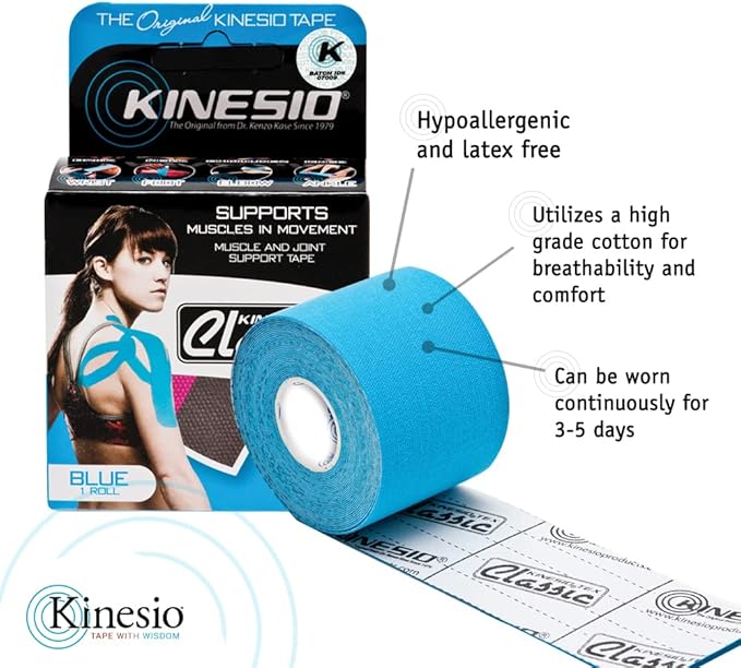 Kinesio Taping - Elastic Therapeutic Athletic Tape Tex Classic - New Red Chile – 2 in. x 13 ft