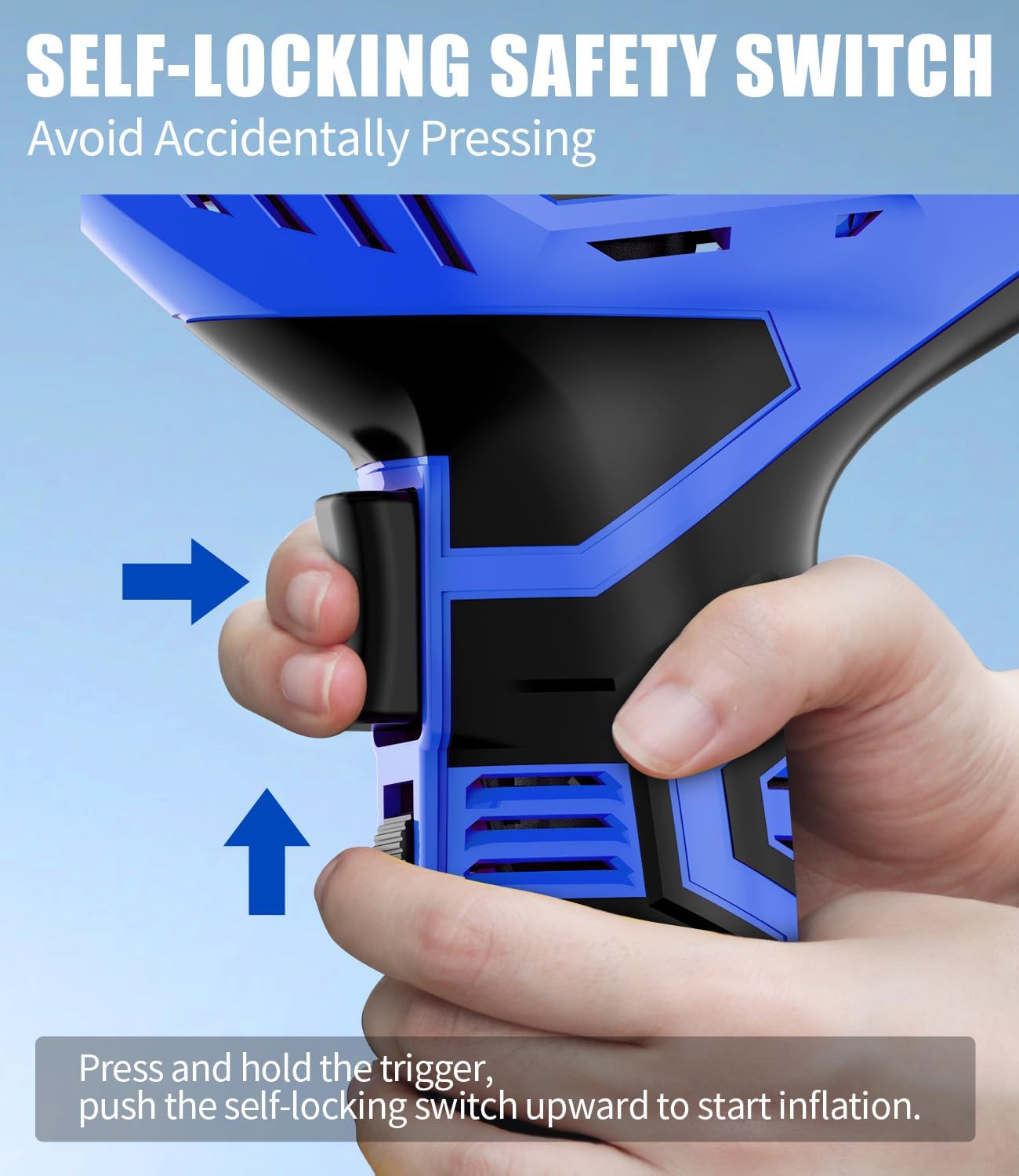 AVID POWER Cordless Tire Inflator Portable Air Compressor, 20V Rechargeable Battery Powered Car Tire Pump w/ 12V DC Adapter, Digital Pressure Gauge, Air Pump for Car, Bike, Motorcycle, Ball