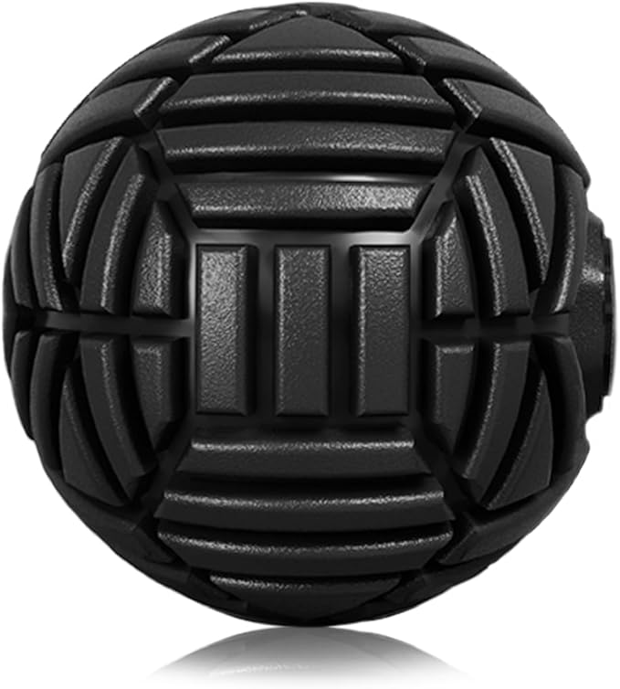 TETOP Fitness Muscle Massage Ball, 3.15in, Therapy Ball for Trigger Point Massage, Trigger Point Ball for Myofascial Release, Mobility Ball for Exercise & Recovery (Black)