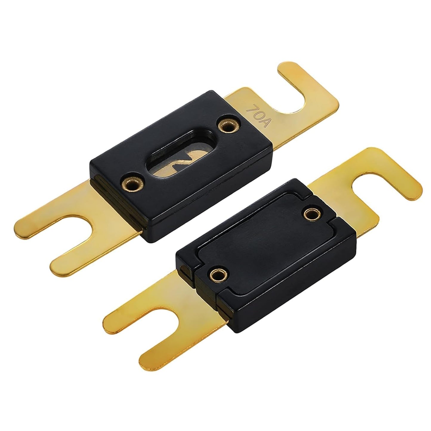 70A ANL Fuse 70 Amp Inline Blade Fuses 32V for Car Audio Inverter Automotive Stereo (Pack of 3 pcs)