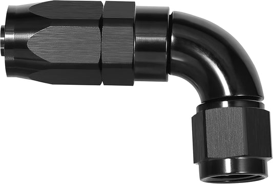 EVIL ENERGY 10AN 90 Degree One Piece Full Flow Hose End Fitting Swivel For CPE Braided Hose