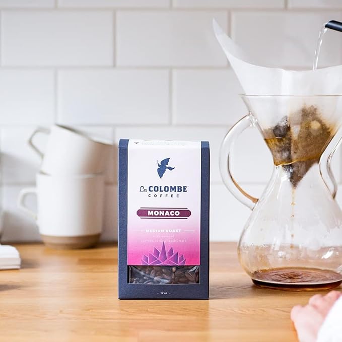 La Colombe Monaco Medium Roast Whole Bean Coffee - Notes of Milk Chocolate, Graham Cracker, Black Cherry, 5 Pound (Pack of 1)