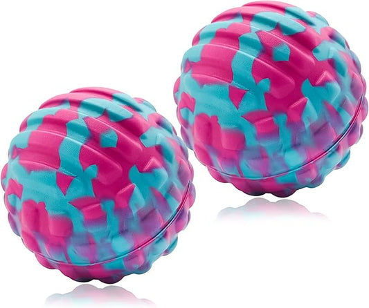 Deep Tissue Massage Ball for Exercise & Recovery - SGS Certification - Targets Back, Shoulder, Legs&Feet - Relieves Muscle Knots, Joint Pain&Tightness, Pressure Point Therapy- Myofascial Release Ball