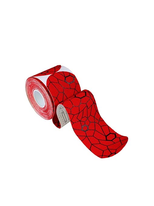 Theraband Hot Red/Black, 2" X 1" Strips