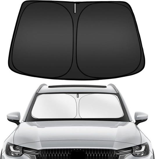 ARISMOTOR Windshield Sun Shade for Mazda CX-90 CX90 PHEV 2024-2025 2026, Custom Fit Foldable Front Window Sunshade Sun Visor Protector, Block UV Rays Keep Your Car Cooler