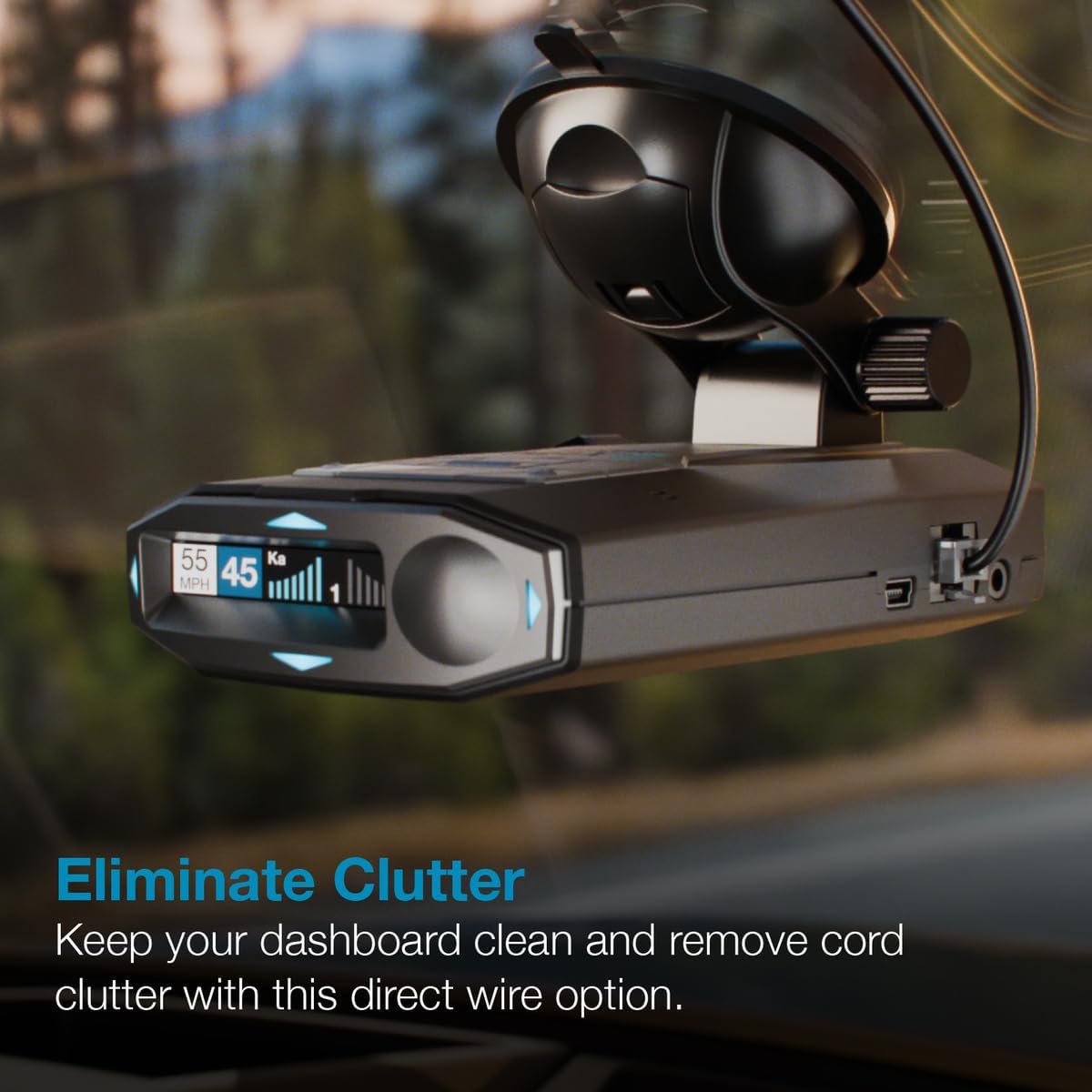 Escort Radar Detector Directwire Cord for MAX 360, MAX 360c, IX, IXc, 9500 IX, MAX II, MAX 3, MAX 4, MAX 360c MKII, MAX 360 MKII, MAXcam 360c, Redline 360c, Redline EX, X80 and Select Passport Models