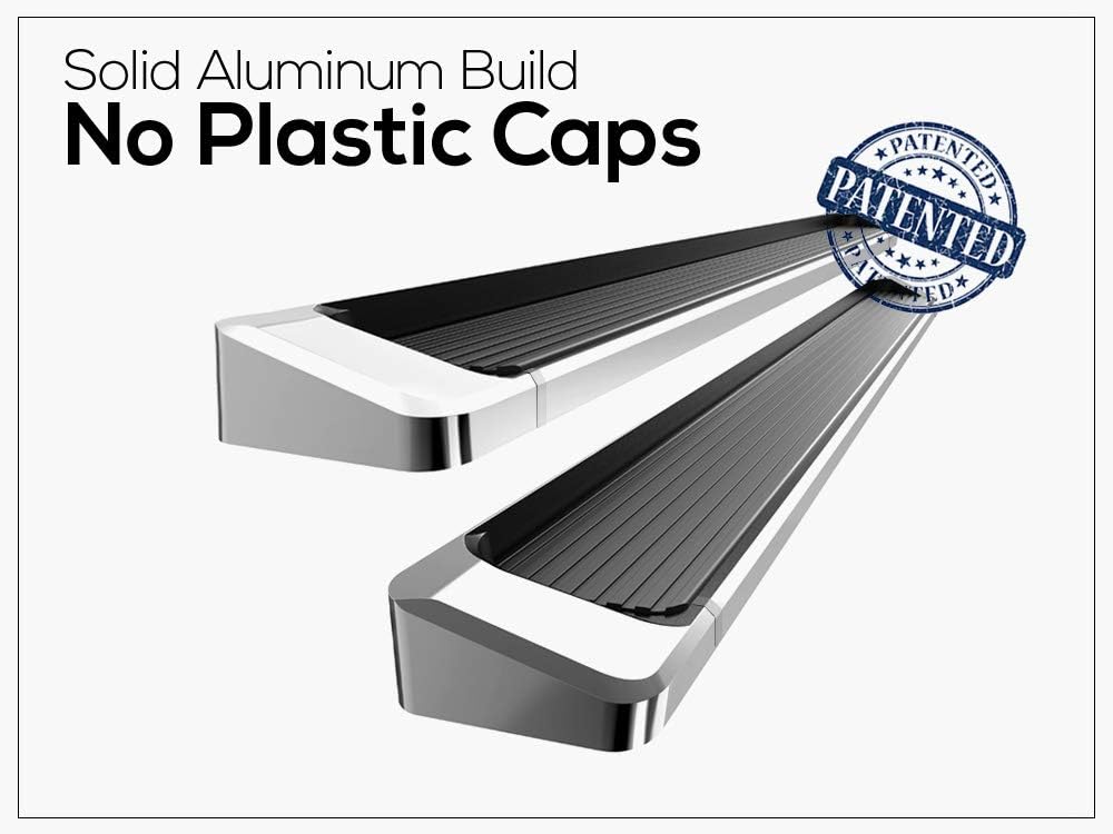 APS (Silver Running Board Style) Running Boards Nerf Bars Side Steps Step Compatible with Ford Explorer 1995-2001 4-Door (Exclude 02 Body Style and All Sport Trim Will Not Fit with Mud Flaps)