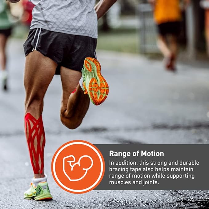 Body Sport Physio Tape, Kinesiology Tape to Support Muscles and Joints