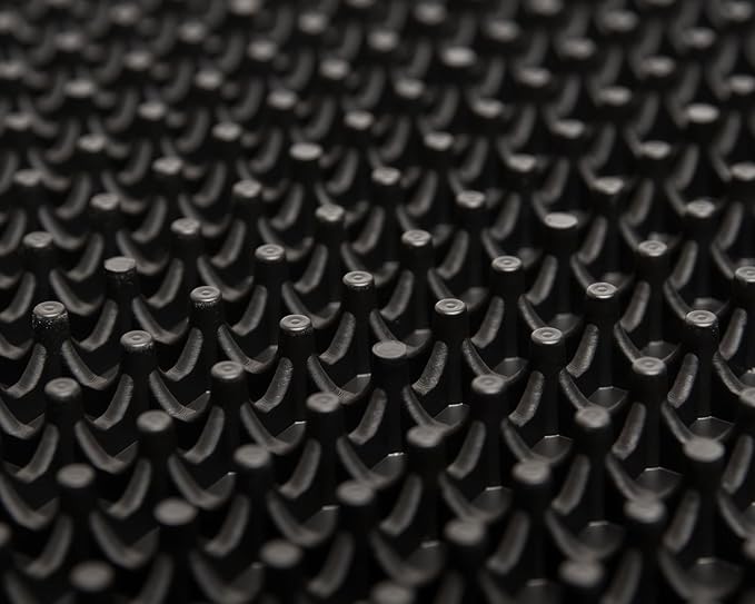 Big Floors 3X3DKMAPLEFLOOR Interlocking Lightweight Plastic Modular Dance Floor Kit (3' x 3'), Dark Maple, 21 Piece