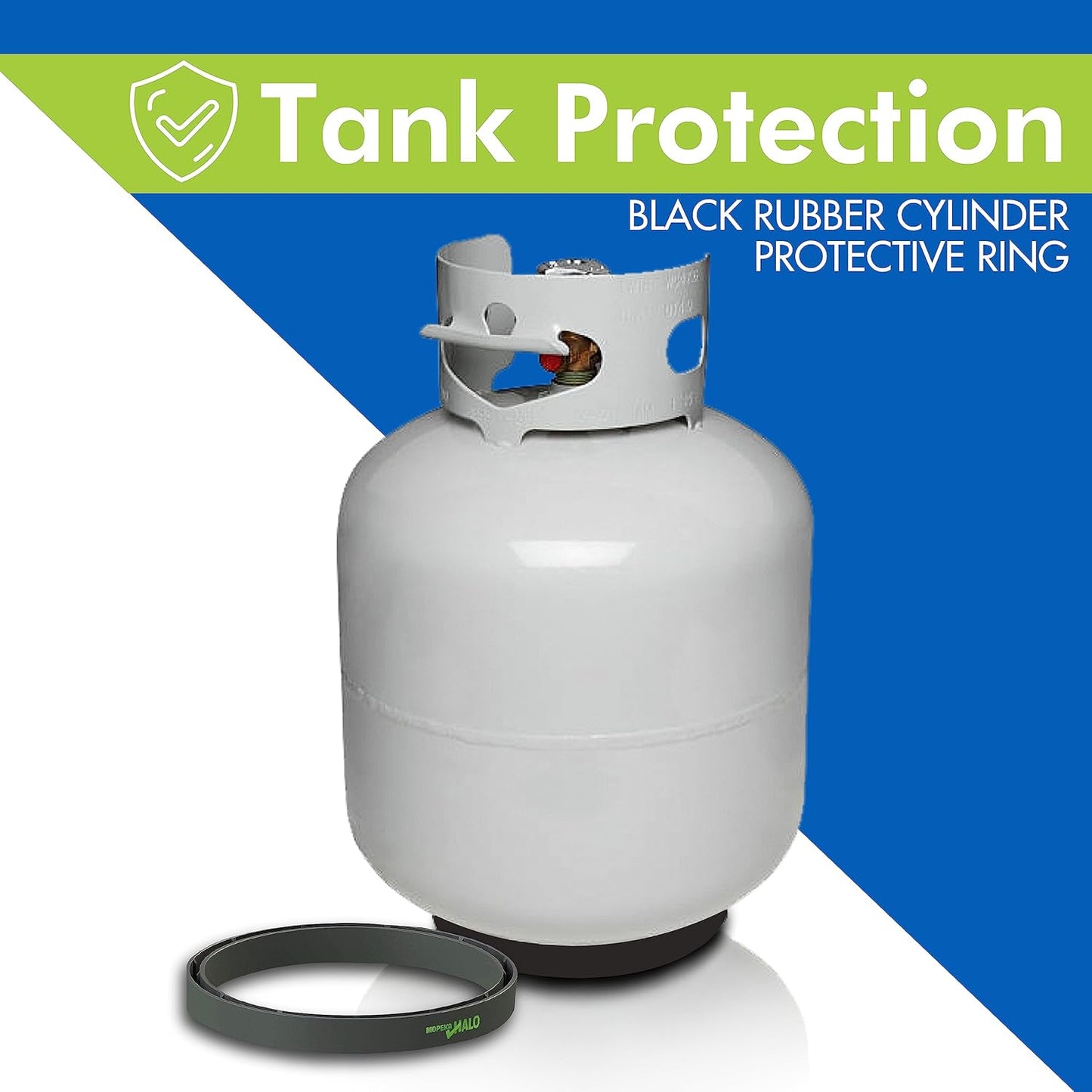Mopeka Tank Halo - Propane Cylinder Gas Tank - Ring Base For Propane Tank - Cylinder Propane Tank - Compatible with Wireless Propane Gauges