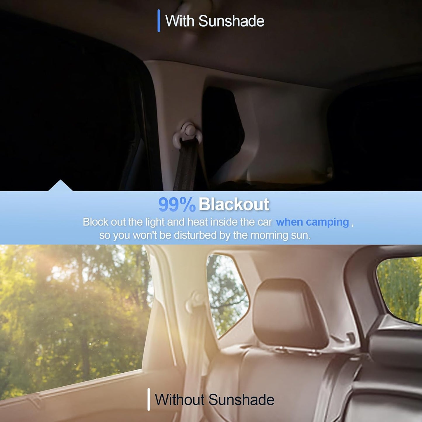 8pcs Car Window Shades for Kia Carnival 2022-2025 Accessories,Windshield Side Rear Full Sunshade,Sun Visor UV Blocking, Privacy Protection and Blackout for Camping Outdoor