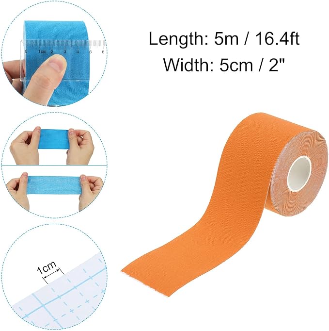 PATIKIL Aerial Hoop Tape, Athletic Tape Adhesive Non-Slip Grip Tape Yoga Rig Sports Tape for Exercises Gymnastics