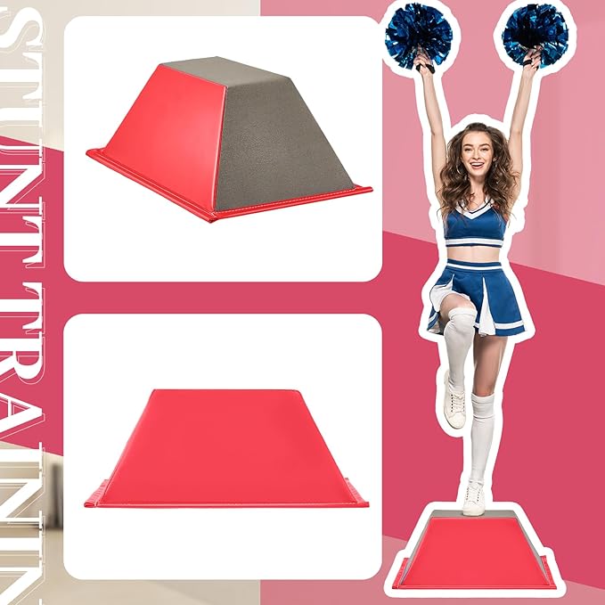 Poen Stunt Training Stand Cheerleading Balance Trainer Cheer Flyer Stand Balance and Flexibility Trainer for Flexibility Core Strength and Conditioning Promotes Kids Adults