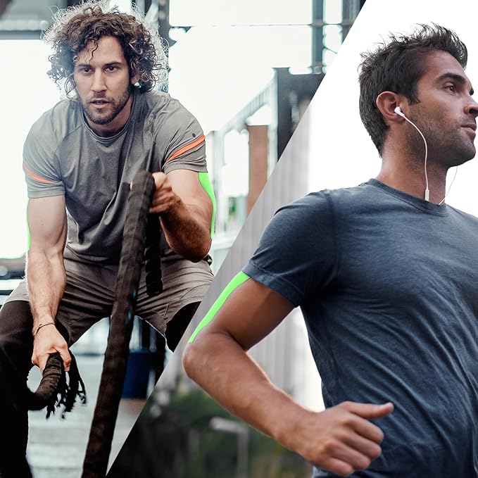 CKeep Uncut Kinesiology Tape(2 Rolls), Original Cotton Elastic Premium Athletic Tape,Latex Free Hypoallergenic, 2inch x 16ft, Green