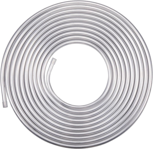 1/4" OD Aluminum Hard Fuel Line Hardline Tube Tubing Coil 10 Feet Roll