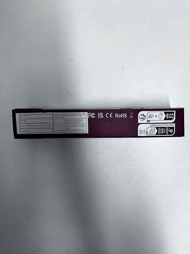 Handheld Coffee Frother,USB-Rechargeable Hand Frother,Adjustable Handheld Milk Frother for Cappuccinos, Hot Chocolate, Milkshakes, Egg Mix