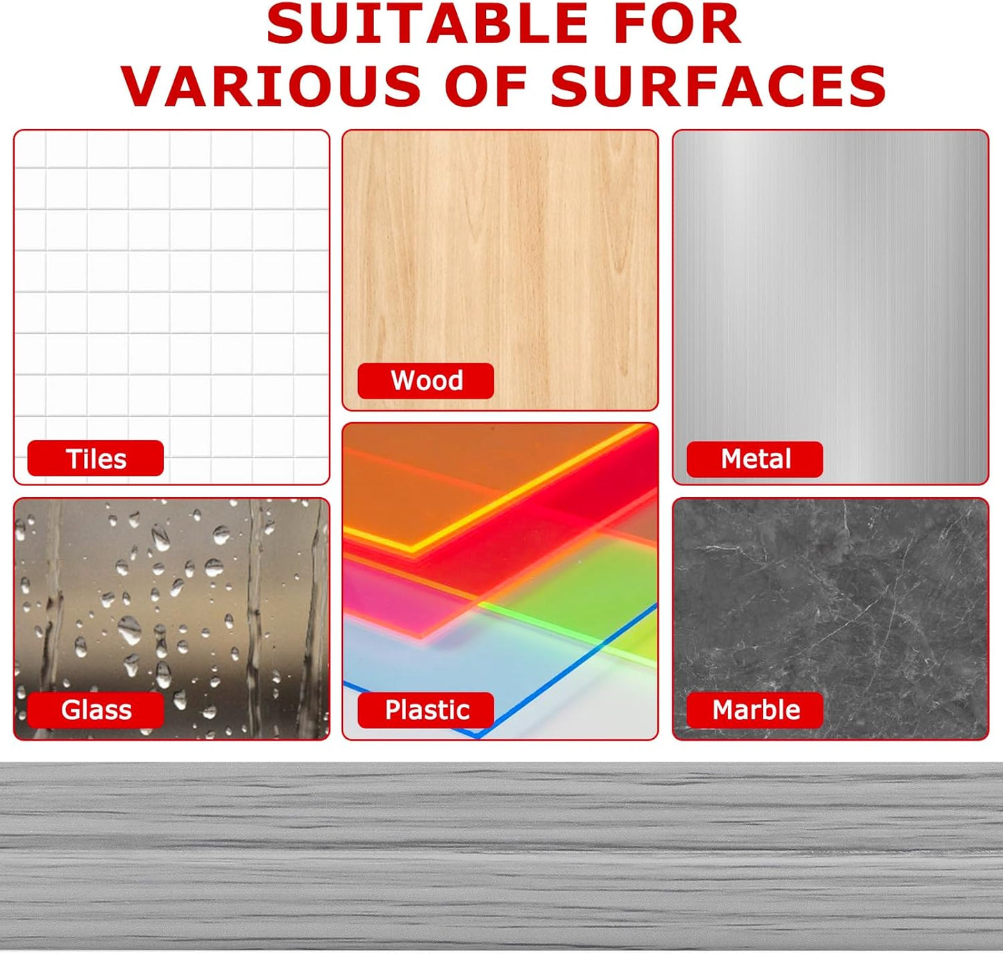 Flexible Wall Corner Protector Moulding Trim Peel and Stick Wall Corner Guards Edge Protector Self Adhesive Molding Trim Strip for Edge Ceiling (Light Gray Wood Grain, 1.6 in x 40 Ft)