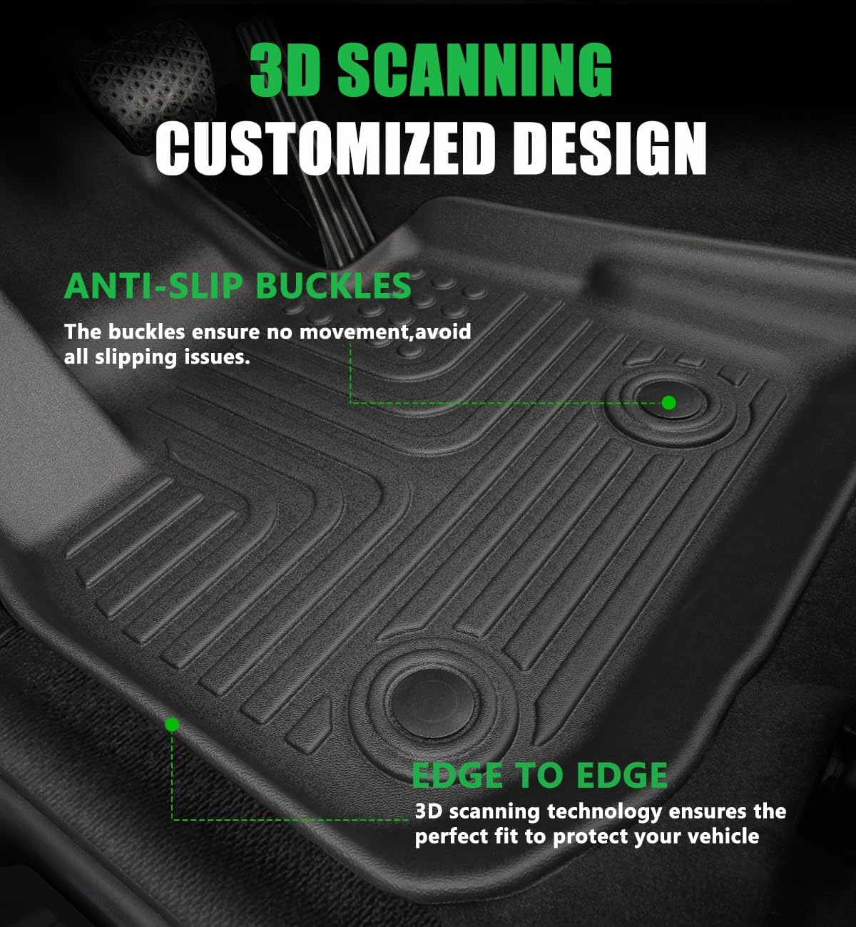 for Lexus NX Floor Mats 2021 2020 2019 2018 2017 2016 2015,Car Mats for Lexus NX NX300/NX300h/NX200t All Weather Floor Mats Cargo Liner Accessories 2015-2021