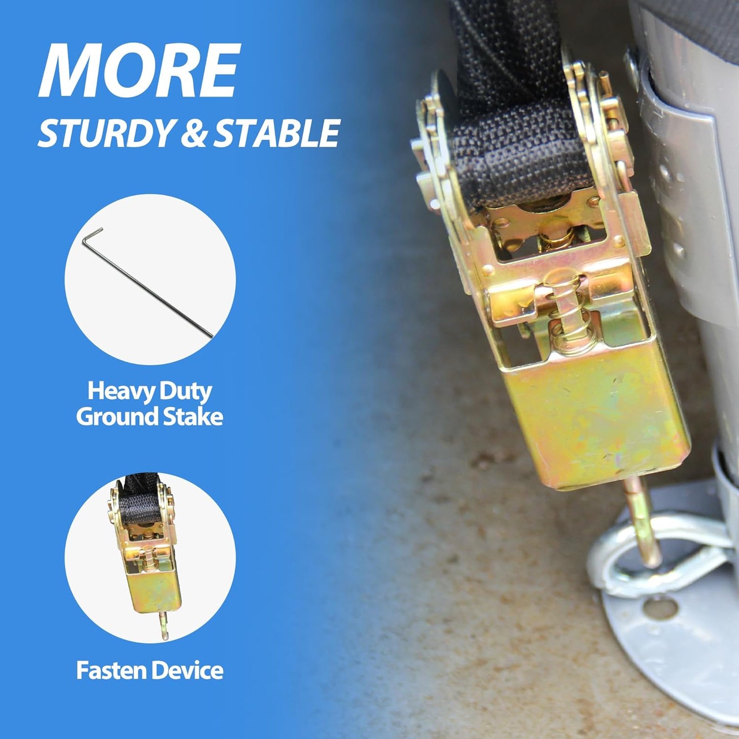 7' x 12' Outdoor Storage Shelter Shed, Portable Storage Shed Heavy Duty Portable Garage with Roll-up Zipper Door for Generator, Vehicles,Motorcycle