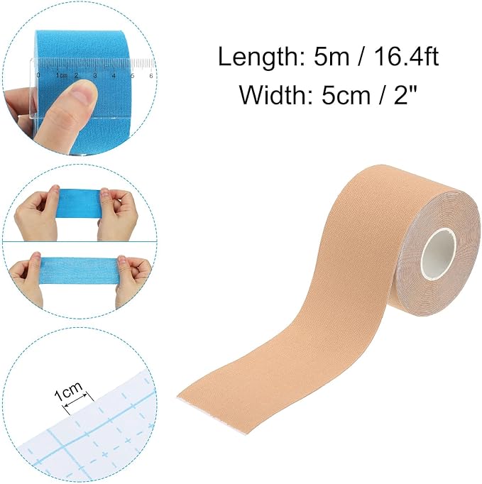 PATIKIL Aerial Hoop Tape, Athletic Tape Adhesive Non-Slip Grip Tape Yoga Rig Sports Tape for Exercises Gymnastics