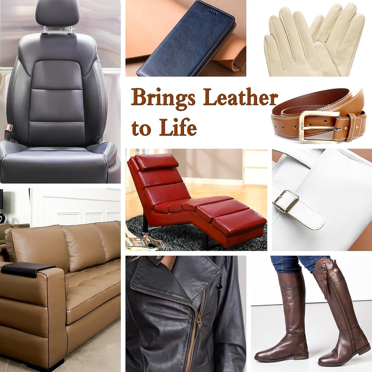 White Leather Repair Kit White Leather Dye Vinyl Paint Cream Purse Boat Seat Scratch Remover Couch Chair Car Interior Color Restorer Shoes Furniture Fade Scuff Stain Ink Mark Cover Recoloring Balm