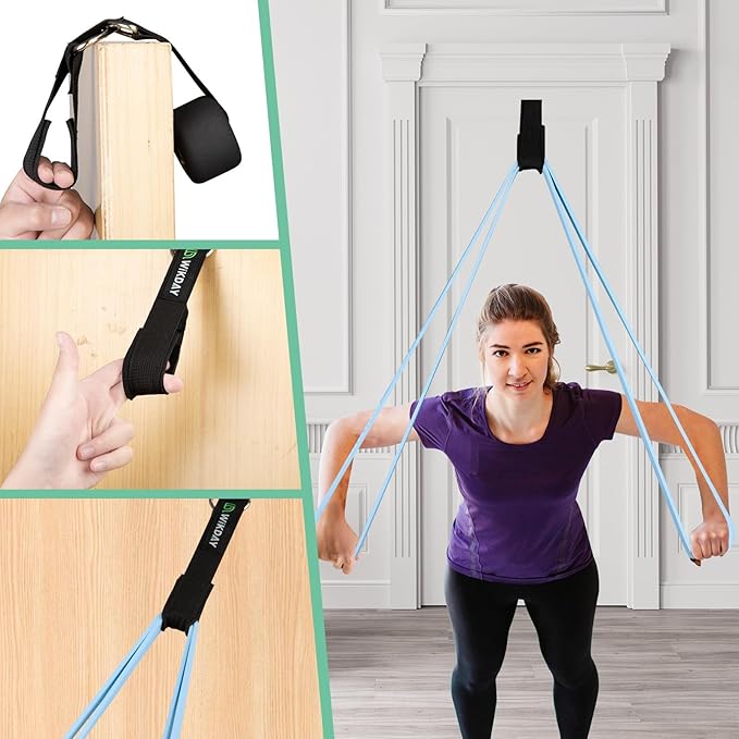 Resistance Bands for Working Out, Exercise Bands, Workout Bands, Pull Up Assistance Bands for Body Stretching Training Physical Therapy Muscle Training for Men & Women