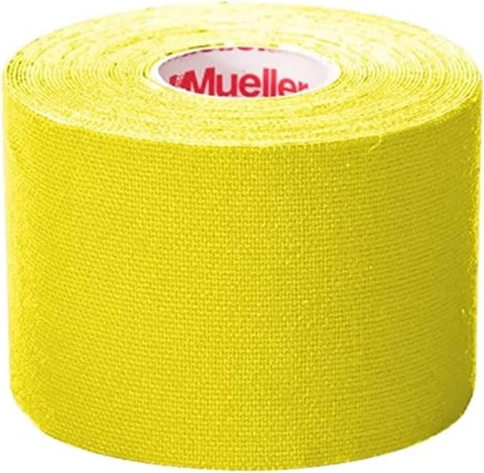 MUELLER Sports Medicine Kinesiology Therapeutic Tape, Quality Athletic Tape, Latex Free, 20 Pre-Cut I-Strips, 2" x 9.75" Each Strip