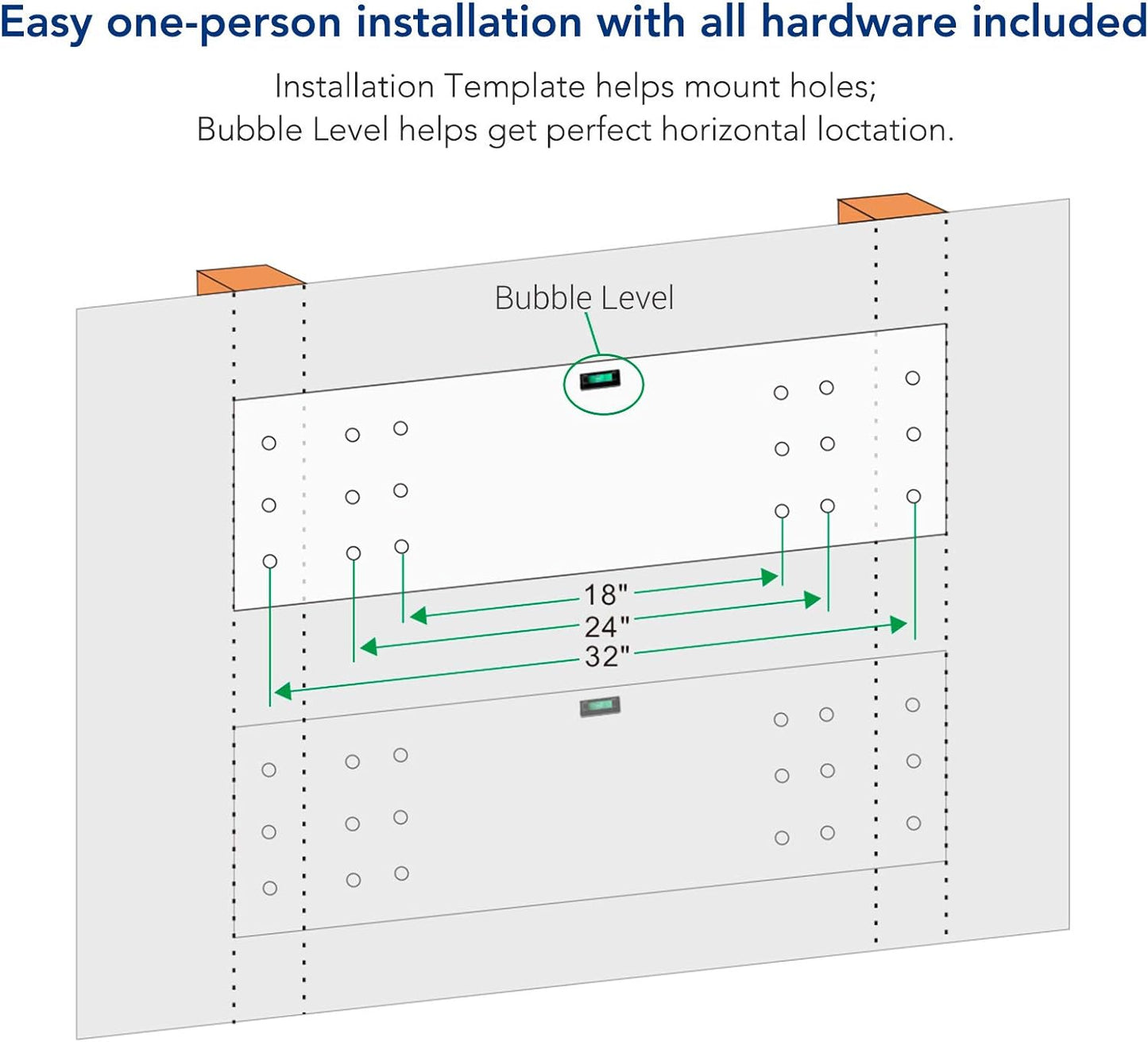 FLEXIMOUNTS 2-Pack 1x4ft 12-inch-by-48-inch Wall Shelf Garage Storage Rack Wall Mounted Floating Shelves, Black