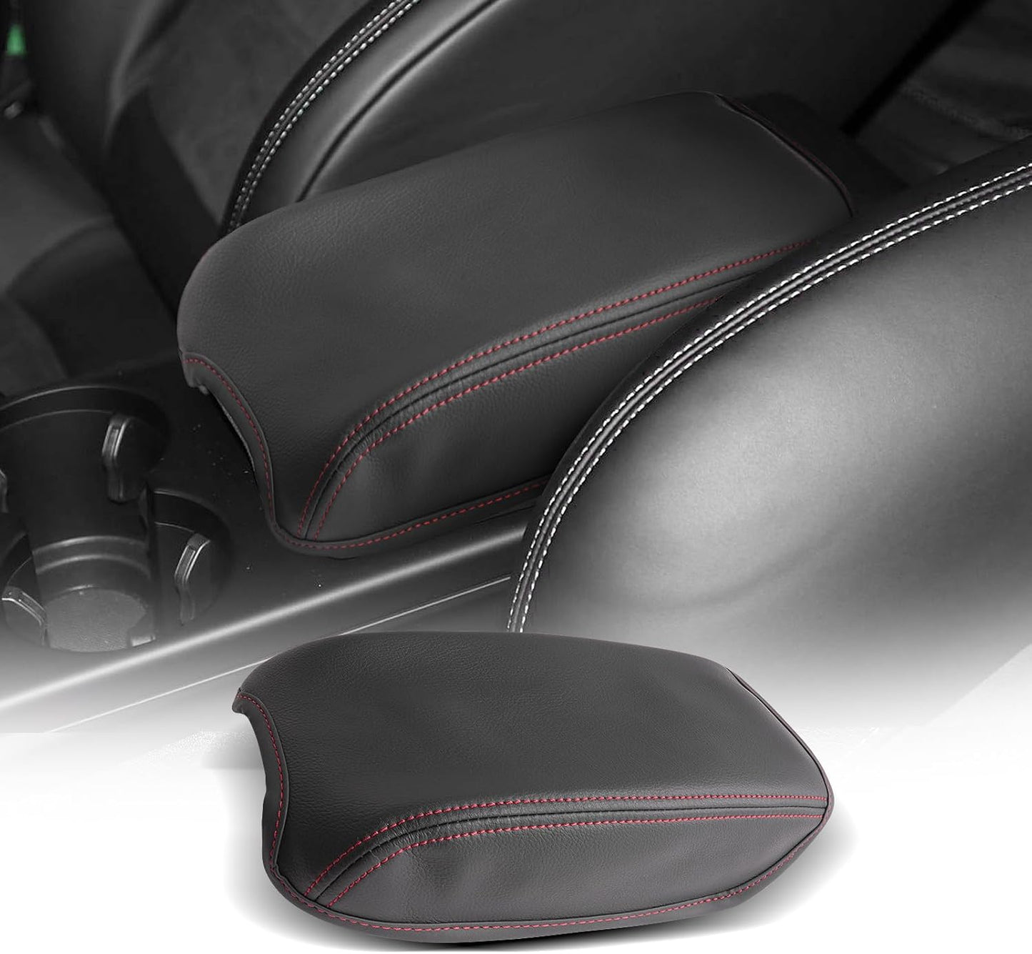 CDEFG for 2015-2025 Porsche Macan Center Console Cover Armrest Cover for Macan (Base, T, S, GTS) 2020 2021 2022 2023 2024 2025 Accessories Console armrest Protector