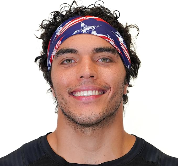 Hydra2, Sweat Diverting, Sports Sweatband Headband, H2 Flatweave